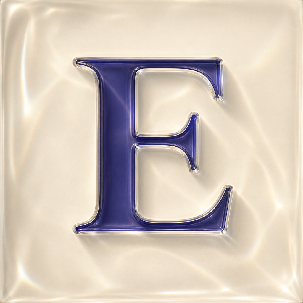 Etched app icon